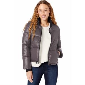 New UGG Izzie Puffer Jacket, Grey Winter Coat, S